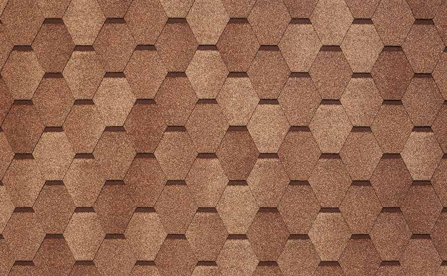 Гибкая черепица TEGOLA NOBIL TILE Вест терракота