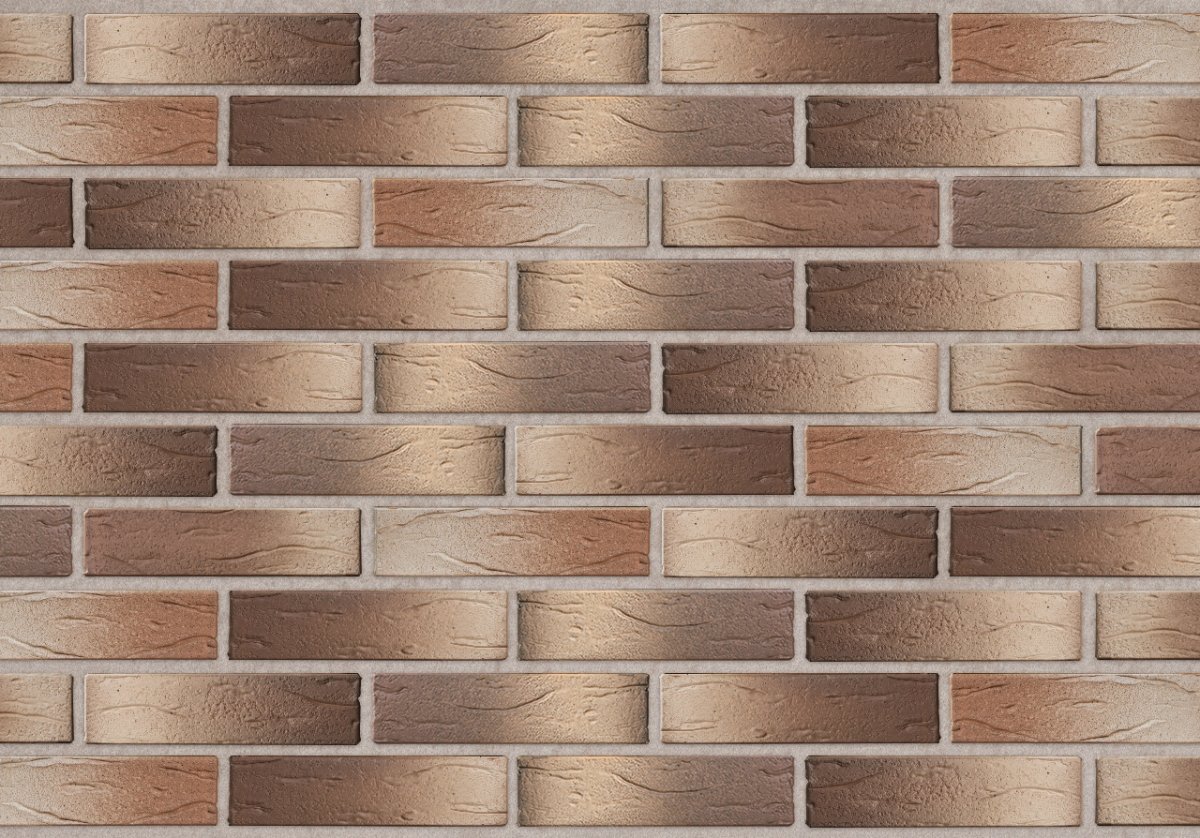 Облицовочный кирпич Славянский кирпич Флоренция-руст (рустика, красный) - 250x120x65 мм