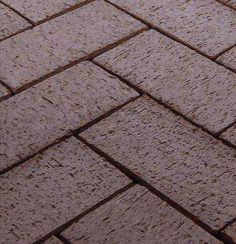 Тротуарная клинкерная брусчатка Керамейя БрукКерам Оникс, 200*100*45 мм