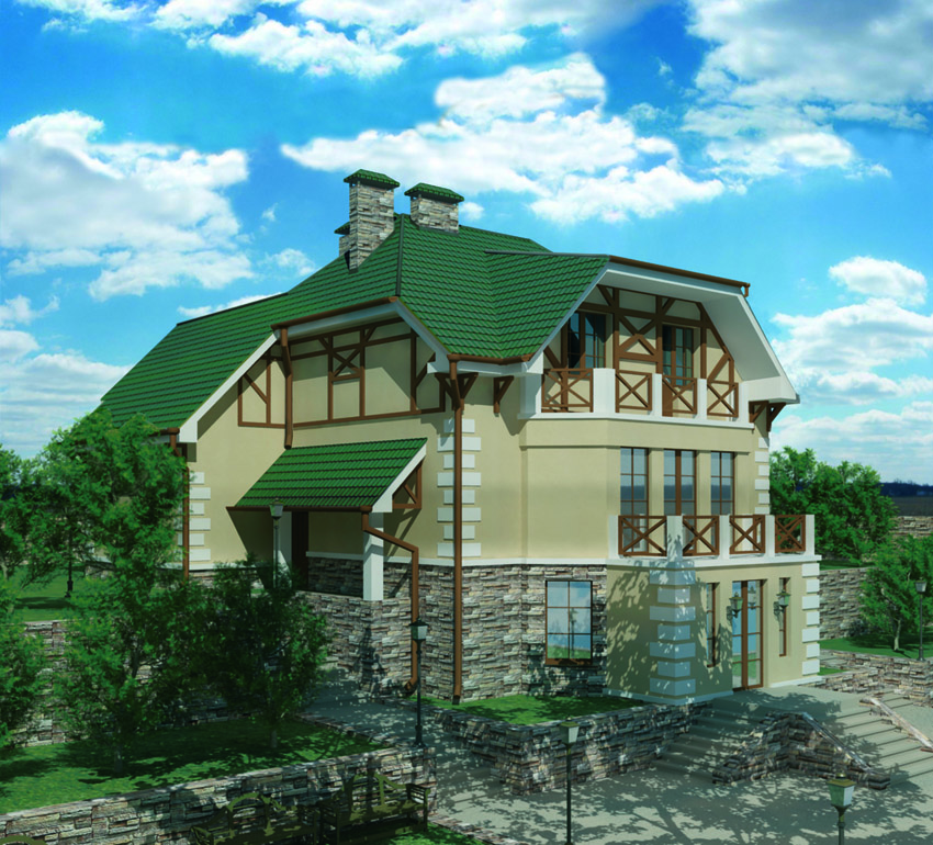 Композитная черепица, Luxard, коллекция Luxard Roman, абсент